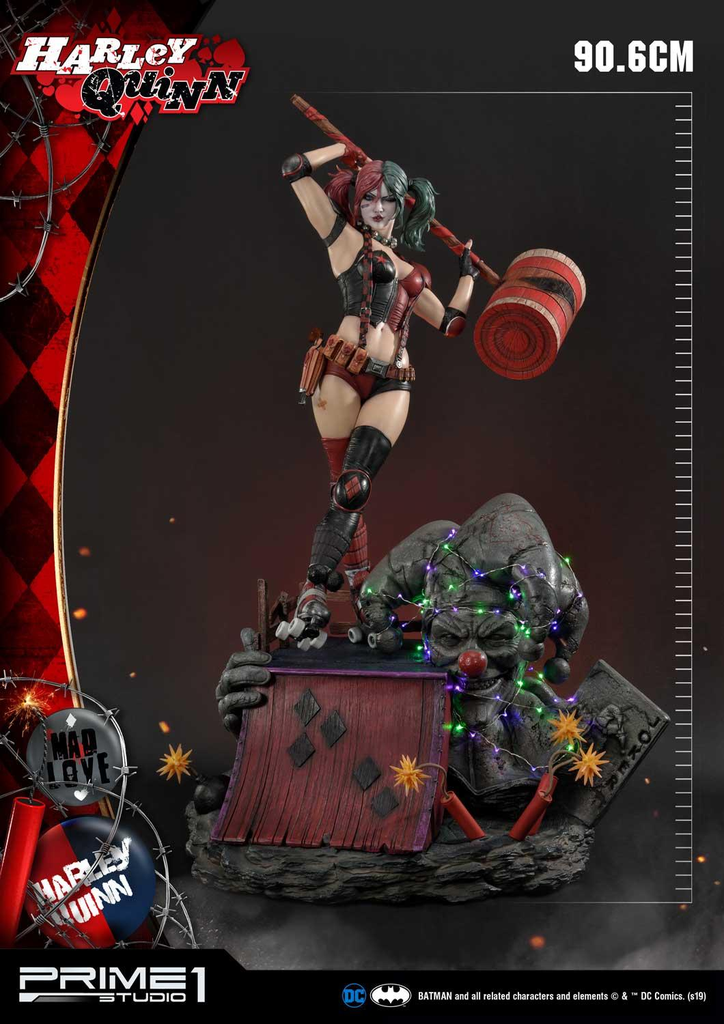 Prime 1 Studio - Museum Masterline Harley Quinn 1/3 resin statie Deluxe version