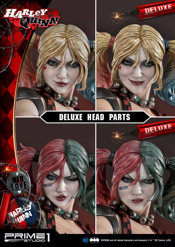 Prime 1 Studio - Museum Masterline Harley Quinn 1/3 resin statie Deluxe version