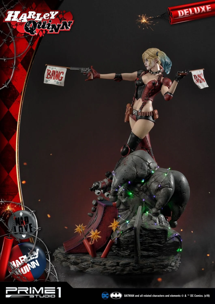 Prime 1 Studio - Museum Masterline Harley Quinn 1/3 resin statie Deluxe version
