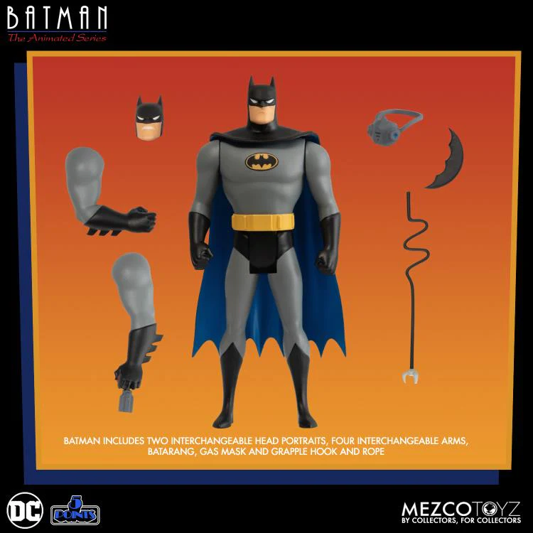 (Pre-order) Mezcotoyz - 5 Points Batman: The Animated Series Deluxe Set