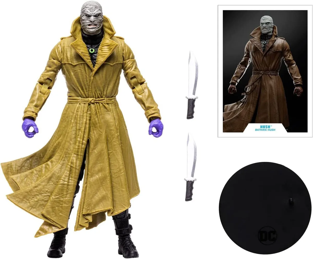 McFarlane Toys - DC Multiverse Comic 7 Inch Action Figure Hush - Hush