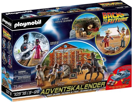 Playmobil - Playmobil 70576 Back to the Future Part III Advent Calendar