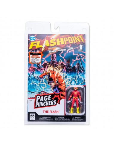 McFarlane Toys - DC Comics Page Punchers The Flash 3" Figure with Comic