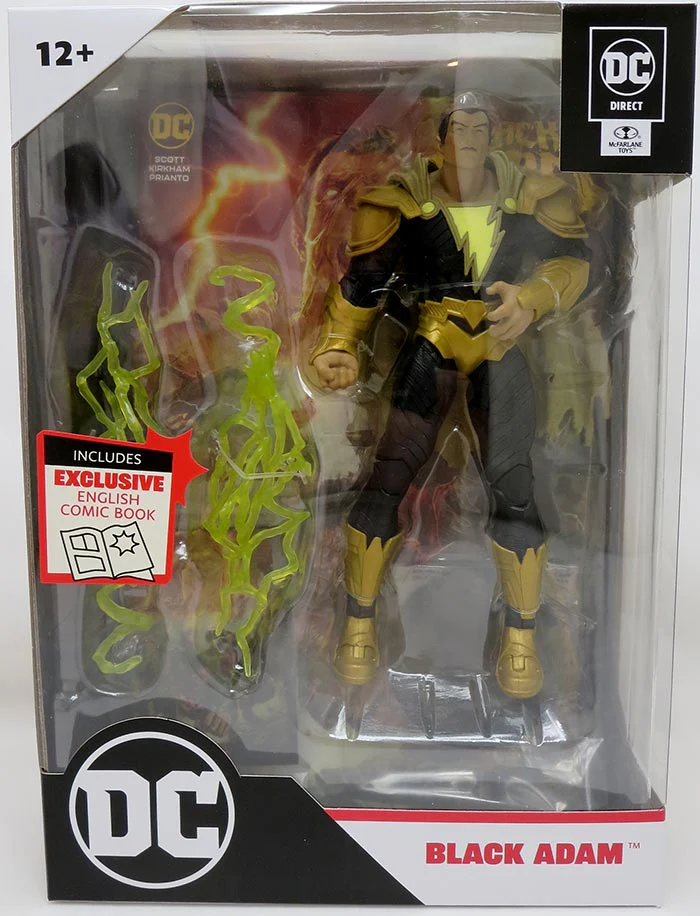 McFarlane Toys - DC Direct Black Adam  Comics - Black Adam