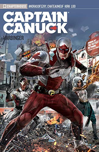 Captain Canuck Vol 03: Harbinger Signed by Creator Richard Comely