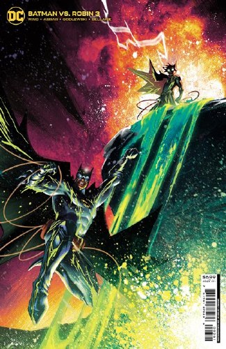 BATMAN VS ROBIN #3 (OF 5) CVR C MANHANINI CARD