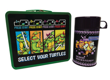 TMNT ARCADE PX LUNCHBOX & BEV CONTAINER