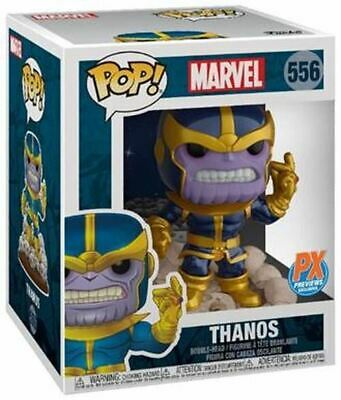 Funko - POP MARVEL HEROES THANOS SNAP 6IN PX DELUXE #556