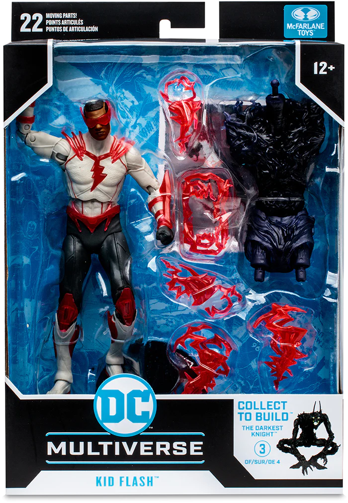 McFarlane Toys - DC BUILD-A 7IN FIG WV9 - SPEED METAL KID FLASH