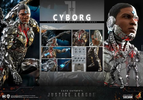 Hot Toys - Justice League Snyder Cut 1/6 Scale - Cyborg (Open Box)