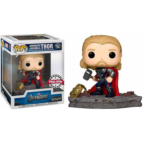 Funko - POP DELUXE AVENGERS THOR ASSEMBLE - Amazon exclusive