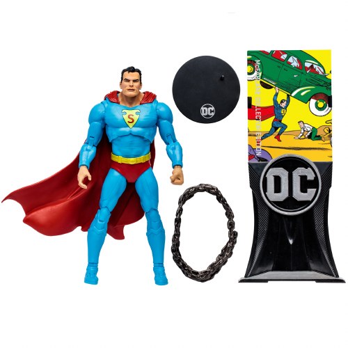 DC MCFARLANE COLLECTOR ED 7" - Action Comics #1 - SUPERMAN 