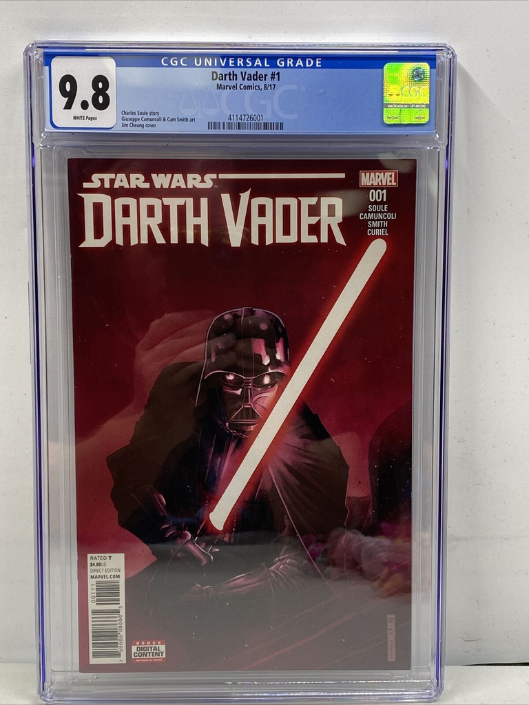 CGC Graded 9.8 - Darth Vader #1 (2017)