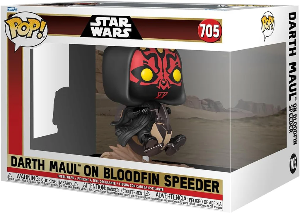 POP RIDES DELUXE STAR WARS EP1 DARTH MAUL (FUNKO)