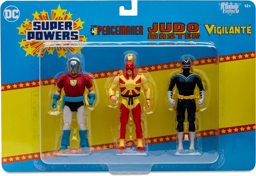 DC DIRECT SUPER PWRS 3PK - PEACEMAKER, JUDOMASTER, VIGILANTE