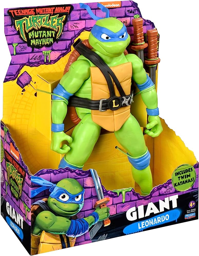 Teenage Mutant Ninja Turtles: Mutant Mayhem Giant Leonardo 12inch Action Figure