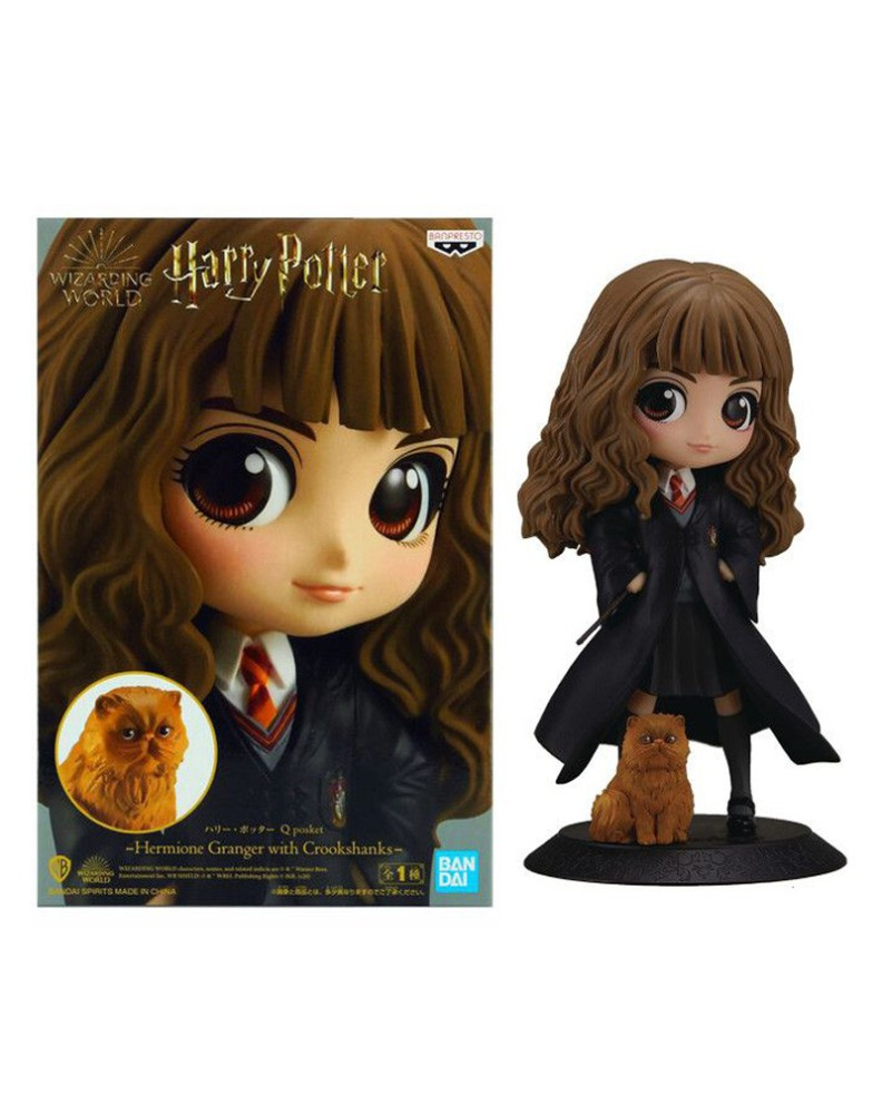 Banpresto - Harry Potter Q Posket - Hermione Granger avec Crookshanks