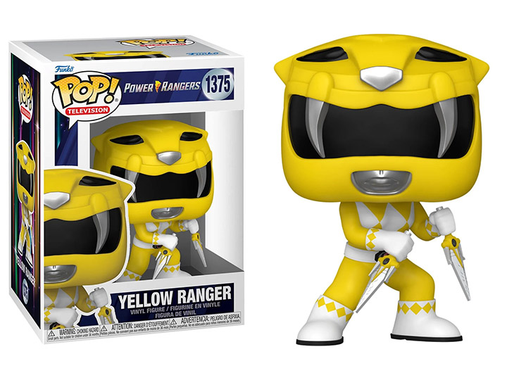 Pop! Television Power Rangers 30th Anniversary Vinyl Figure Yellow Ranger #1375
