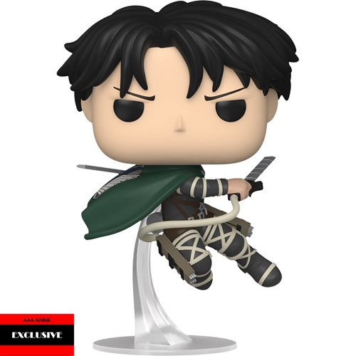  Attack on Titan Captain Levi Ackerman Funko Pop! Vinyl Figure #1315 - AAA Anime Exclusive