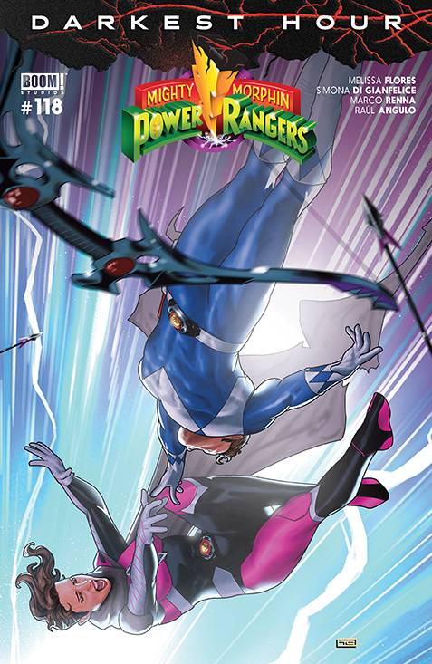 MIGHTY MORPHIN POWER RANGERS #115 CVR B DARK GRID