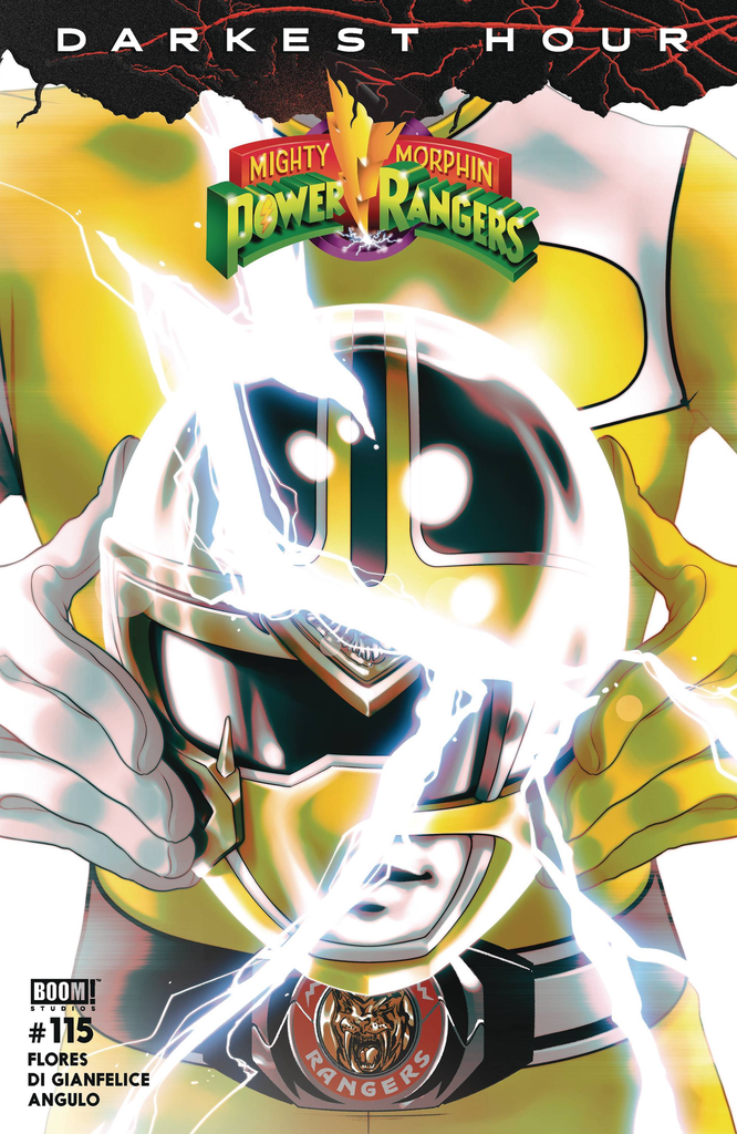 MIGHTY MORPHIN POWER RANGERS #115 CVR C HELMET VAR