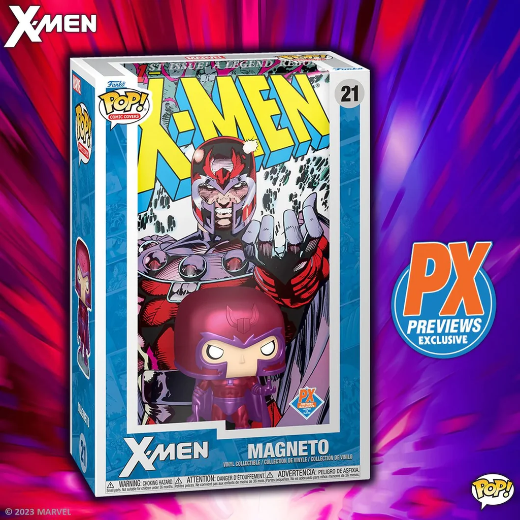 POP COMIC COVER MARVEL X MEN #1 MAGNETO PX