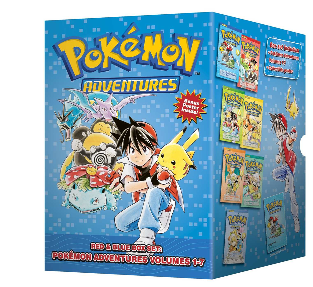 POKEMON ADVENTURES RED & BLUE BOX SET (English)