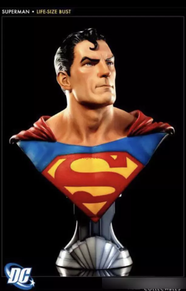 Sideshow - DC Comics - Superman Statue Life-size Bust (open box)
