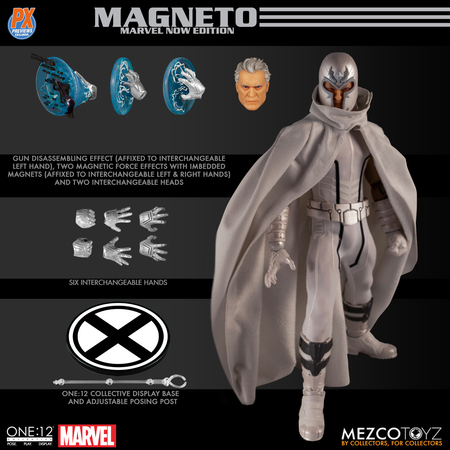 Mezco Toyz - X-Men Magneto Marvel NOW! Edition One:12 Figure - PX Exclusive