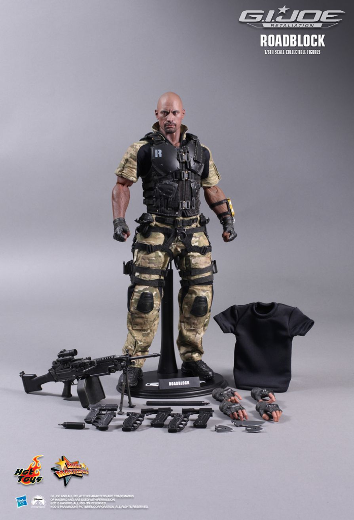 Hot Toys - G.I. Joe Retaliation - Roadblock MMS199 (open box)