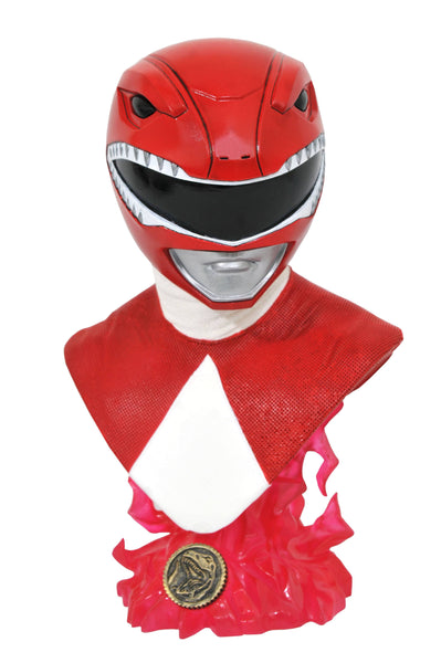 Diamond Select - Legends in 3D TV: Power Rangers Red Ranger 1/2 Scale Bust