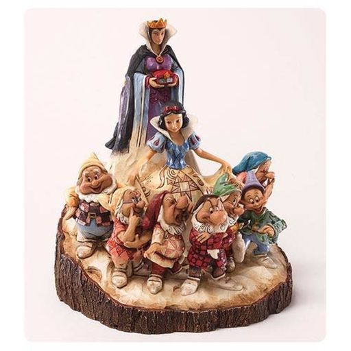 Disney Traditions Snow White Carved by Heart Statue