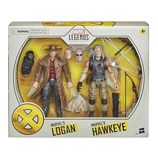 Hasbro - X-Men 20th Anniversary Marvel Legends Old Man Logan & Hawkeye