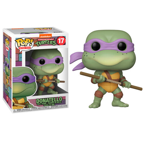 Funko - POP! Retro Toys: Teenage Mutant Ninja Turtles #17 - Donatello