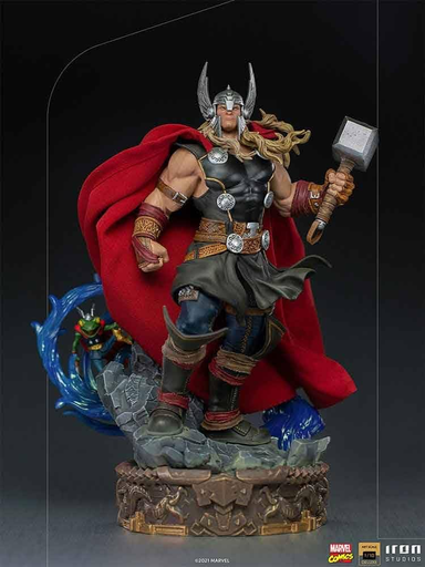 Iron Studios - Iron Studios Thor Unleashed Deluxe - Art Scale 1/10 - Marvel Comics