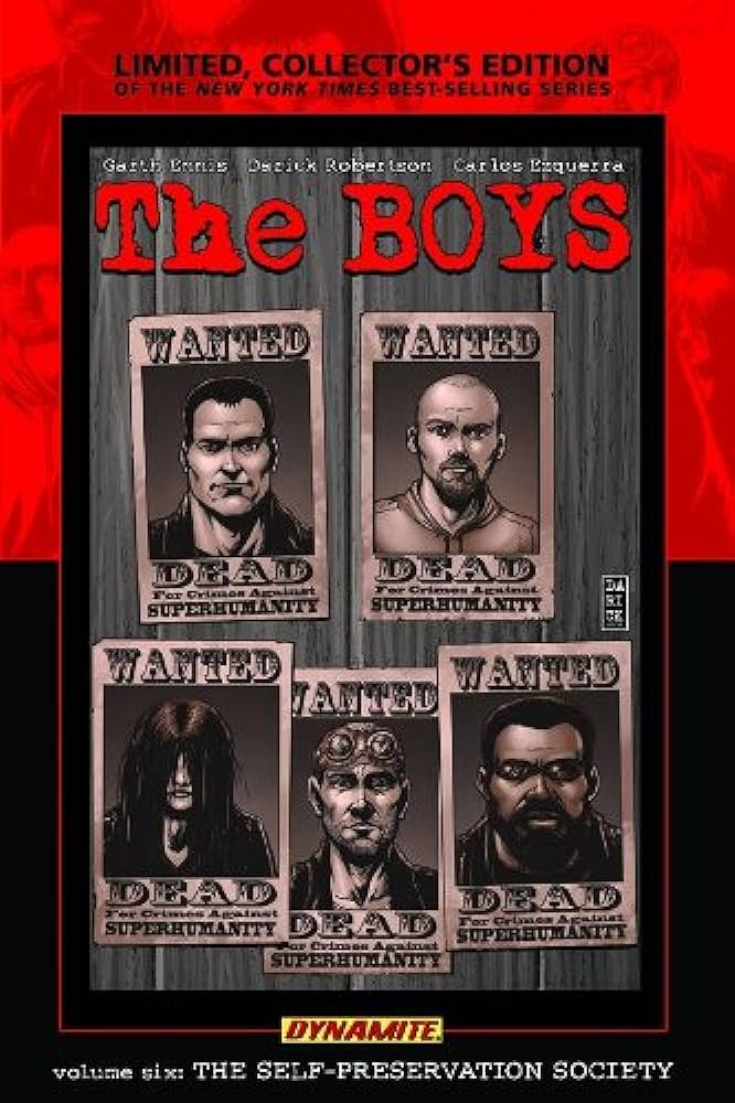 Dynamite - The Boys Volume 6: Self-Preservation Society Limited Edition