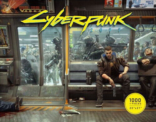 DARK HORSE COMICS - Cyberpunk 2077: Metro Life - Puzzle (1000pcs)