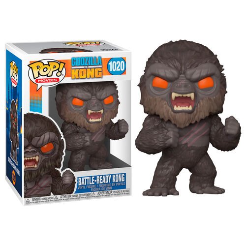 Funko - Godzilla vs. Kong Battle-Ready Kong POP! Vinyl Figure