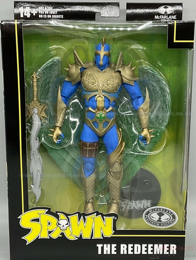 McFarlane Toys - Spawn Exclusive - Redeemer with Steel Sword Platinum Edition