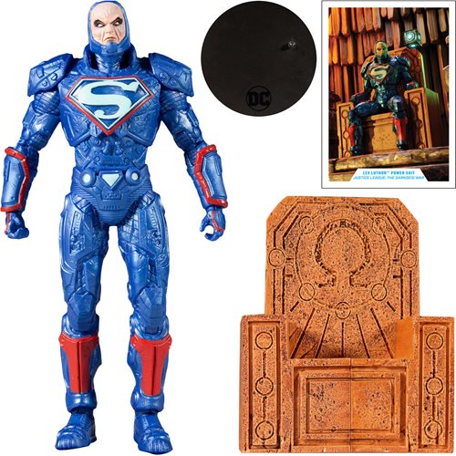 McFarlane Toys - DC Multiverse Lex Luthor Blue Power Suit Justice League: The Darkseid War