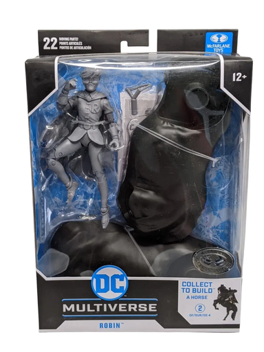 McFarlane Toys - DC Multiverse The Dark Knight Returns 7 Inch Action Figure BAF Batman Horse - Robin ( Platinum edition )