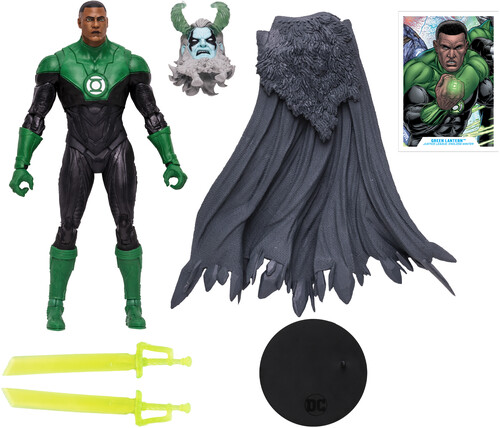 McFarlane Toys - DC Multiverse Comic 7 Inch Action Figure Endless Winter BAF Frost King - John Stewart
