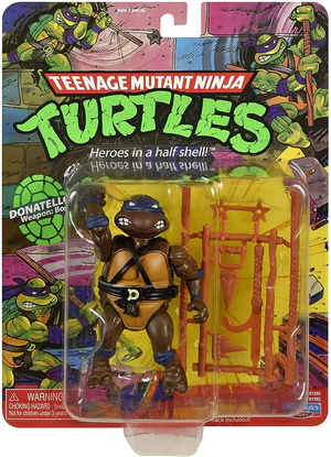 playmates - Teenage Mutant Ninja Turtles 5 Inch Action Figure Retro Rotocast Wave 1 - Donatello