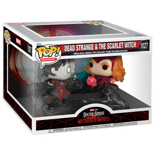 Funko POP! Moment Marvel : Doctor Strange Multiverse of Madness Dead Strange and Scarlet Witch