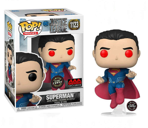 Funko - Justice League Superman POP! CHASE - AAA Anime Exclusive