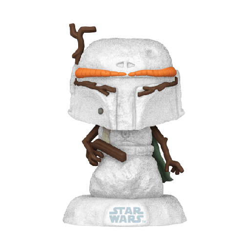 Funko - Pop Star Wars Holiday - Snowman Boba Fett #558