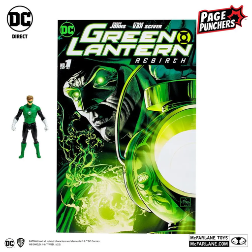 DC Direct - COMIC W/ FIG - GREEN LANTERN (HAL)