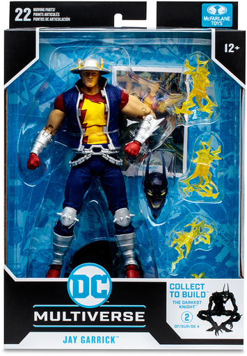 McFarlane Toys - DC BUILD-A 7IN FIG WV9 - SPEED METAL JAY GARRICK
