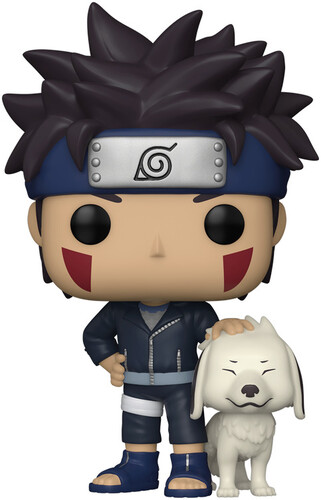 Funko - POP Naruto Shippuden - Kiba avec Akamaru