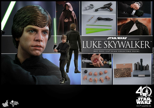 Hot Toys - Star Wars Episode VI: Return of the Jedi Luke Skywalker MMS429 (open box)